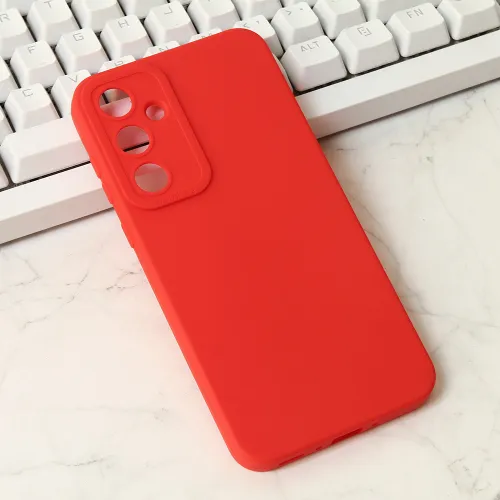 Futrola - maska Silikon Pro Camera za Samsung A356 Galaxy A35 5G 5G crvena.