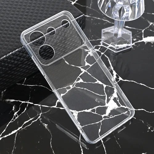 Silikonska futrola - maska Ultra Thin za ZTE Blade A54 Transparent.