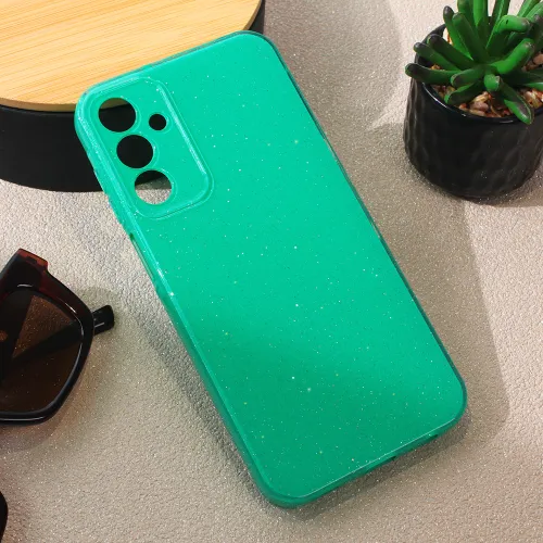 Futrola - maska Sparkle Dust za Samsung A156 Galaxy A15 5G mint.