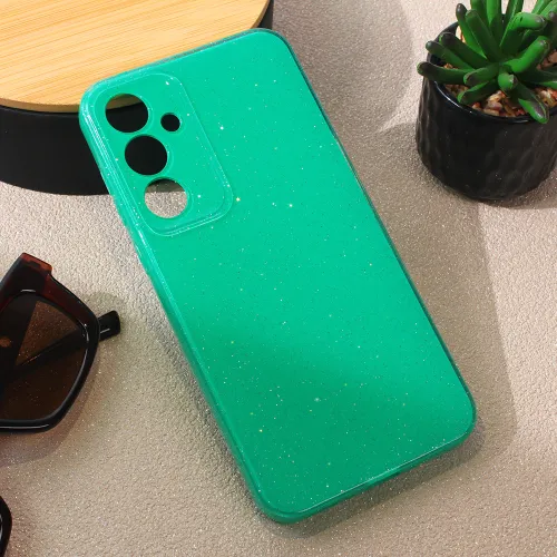 Futrola - maska Sparkle Dust za Samsung A356 Galaxy A35 5G 5G mint.