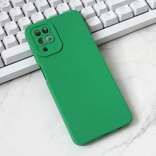 Futrola - maska Silikon Pro Camera za Samsung A125F Galaxy A12 zelena.