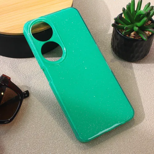 Futrola - maska Sparkle Dust za Huawei Honor X7b zelena.