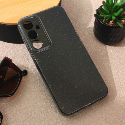 Futrola - maska Sparkle Dust za Samsung A556 Galaxy A55 5G srebrna.