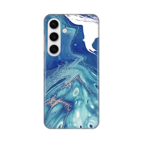 Silikonska futrola - maska print za Samsung S921B Galaxy S24 Blue Marble.