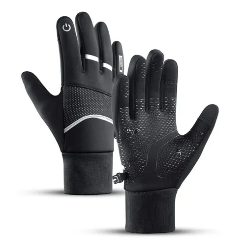 Rukavice za touchscreen Vilico crne L.