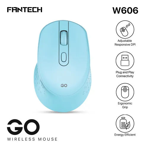 Mis Wireless Fantech W606 GO plavi.