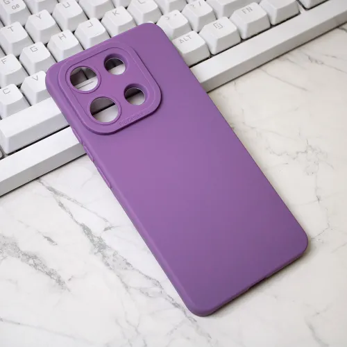 Futrola - maska Silikon Pro Camera za Xiaomi Redmi Note 13 4G (EU) ljubicasta.