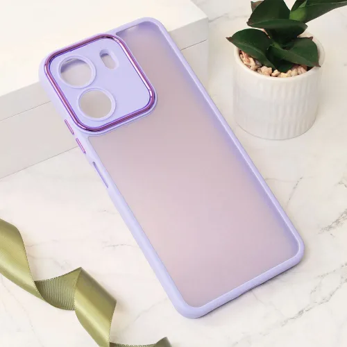 Futrola - maska Shining Camera za Xiaomi Redmi 13C ljubicasta.