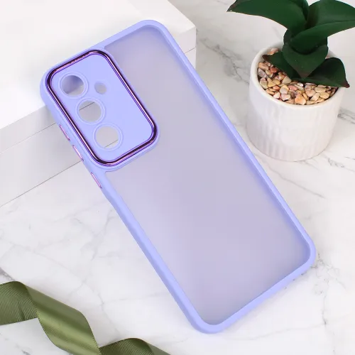 Futrola - maska Shining Camera za Samsung A356 Galaxy A35 5G 5G ljubicasta.