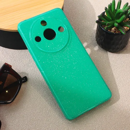 Futrola - maska Sparkle Dust za Huawei Honor X50 zelena.