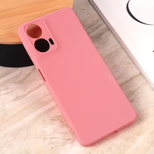 Futrola - maska Teracell Giulietta za Motorola Moto G04 mat roze.