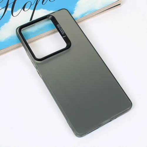 Futrola - maska Clear za Xiaomi Redmi Note 13 Pro 4G crna.