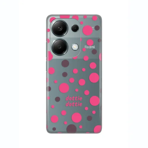 Silikonska futrola - maska print Skin za Xiaomi Redmi Note 13 Pro 4G Dottie Dottie.