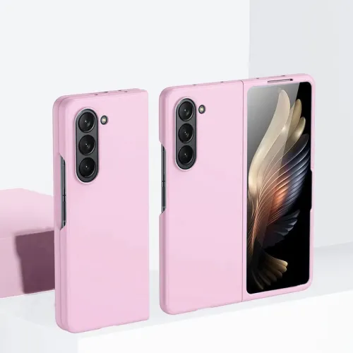 Futrola - maska Elegant Fold za Samsung Galaxy Z Fold 6 5G svetlo roze.