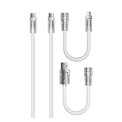 USB Data kabl Remax RCC-168 Lyncharge Series 60w 4-in-1 Zinc Alloy beli.