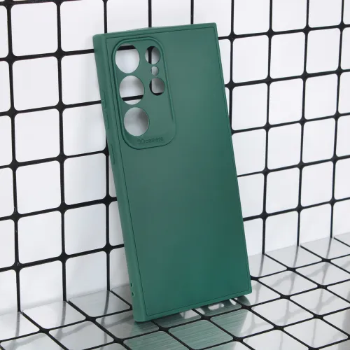Futrola - maska 3D Camera za Samsung S928B Galaxy S24 Ultra zelena.