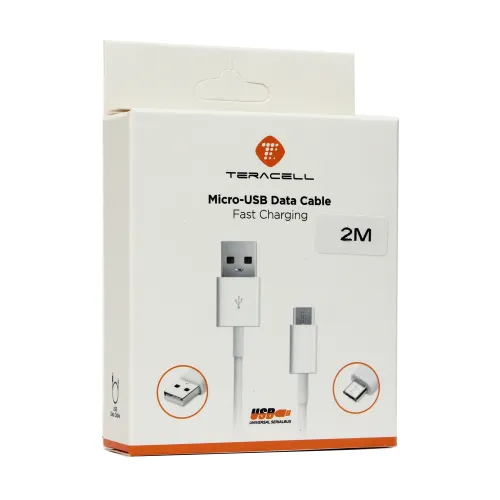 Teracell USB Data kabl za PS4 konzolu beli 2m.