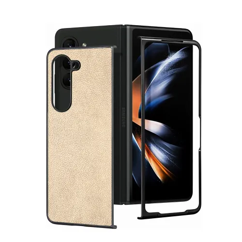 Futrola - maska Folding Case za Samsung Galaxy Z Fold 6 5G krem.