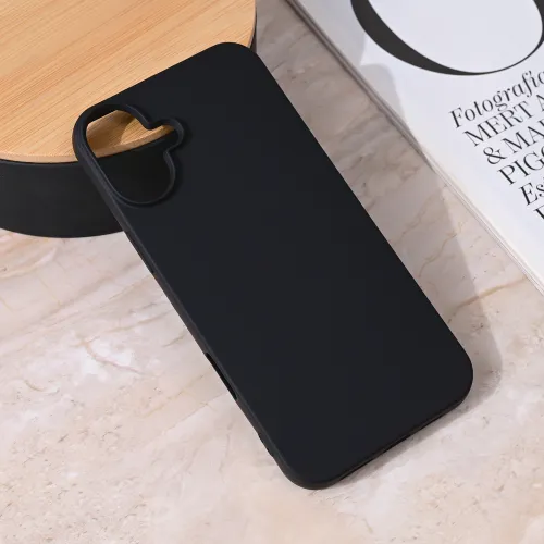 Futrola - maska Teracell Giulietta za iPhone 16 Plus 6.7 mat crna.