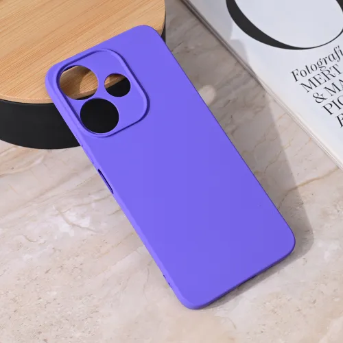 Futrola - maska Teracell Giulietta za Xiaomi Redmi 13 mat ljubicasta.