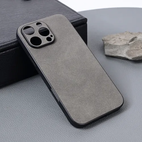 Futrola - maska OLGE za iPhone 16 Pro Max 6.9 siva.