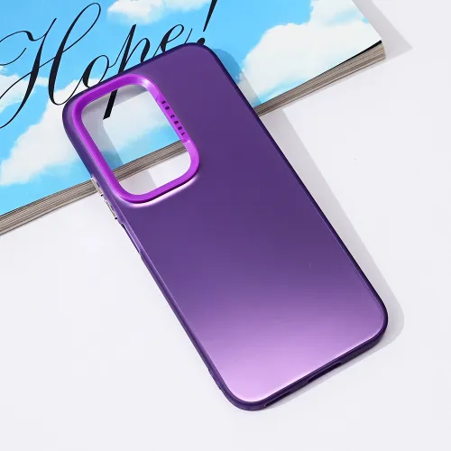 Futrola - maska Clear za Huawei Honor 200 Lite ljubicasta.