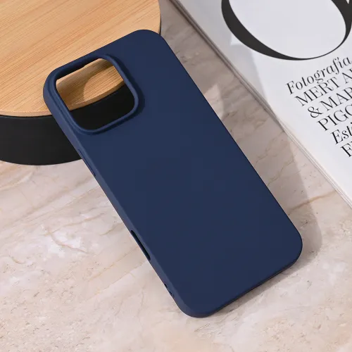 Futrola - maska Teracell Giulietta za iPhone 16 Pro Max 6.9 mat tamno plava.