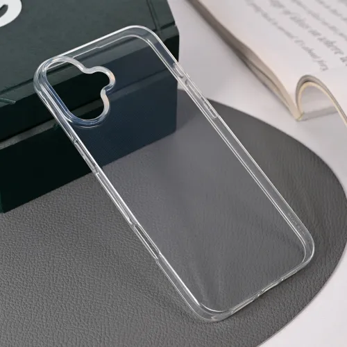 Silikonska futrola - maska Skin za iPhone 16 Plus 6.7 Transparent.