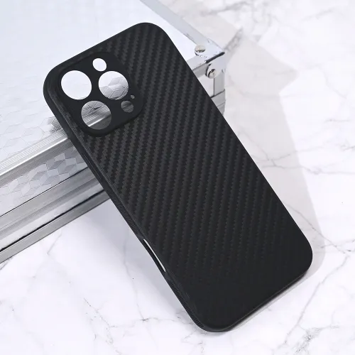 Futrola - maska Carbon fiber za iPhone 16 Pro Max 6.9 crna.