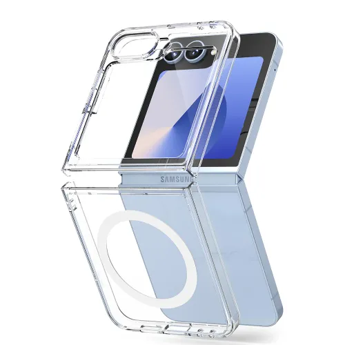 Futrola - maska Magsafe za Samsung F741B Galaxy Z Flip 6 5G Transparent.