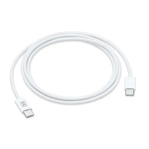 USB Data kabl L 3G 65W Type C na Type C beli 1m.