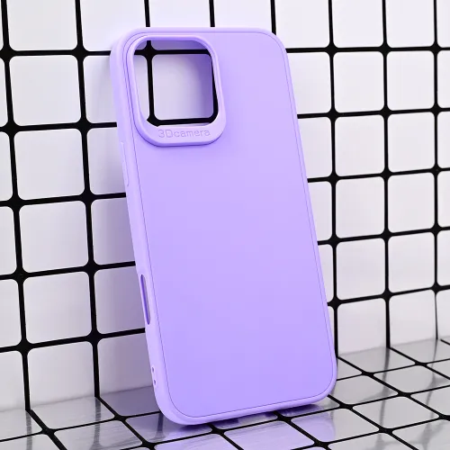 Futrola - maska 3D Camera za iPhone 16 Pro Max 6.9 ljubicasta.