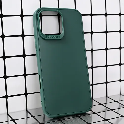 Futrola - maska 3D Camera za iPhone 16 Pro Max 6.9 tamno zelena.