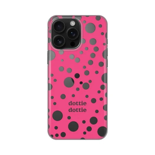 Silikonska futrola - maska print Skin za iPhone 16 Pro Max 6.9 Dottie Dottie Pink.