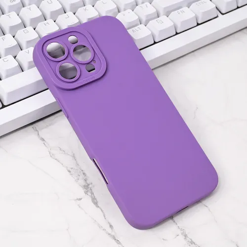Futrola - maska Silikon Pro Camera za iPhone 16 Pro Max 6.9 ljubicasta.
