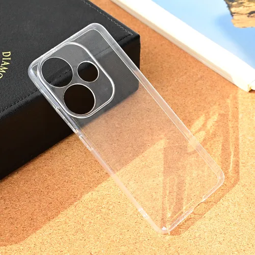 Silikonska futrola - maska Ultra Thin za Xiaomi Poco F6 Transparent.