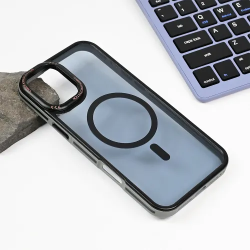 Futrola - maska Magsafe Trendy za iPhone 16 Plus 6.7 crna.