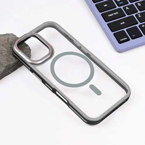 Futrola - maska Magsafe Trendy za iPhone 16 6.1 siva.