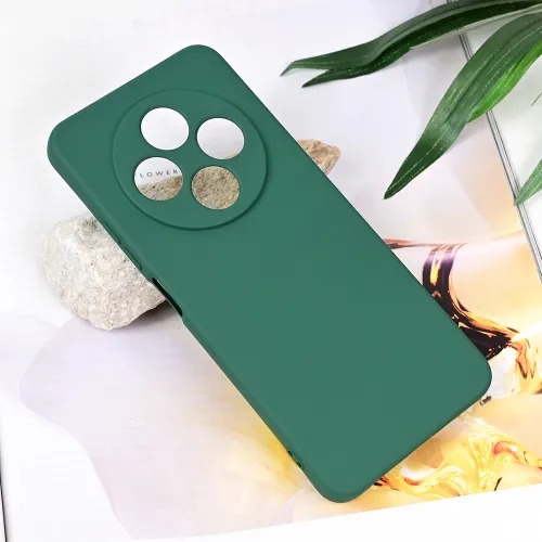 Futrola - maska Teracell Soft Velvet za Xiaomi Redmi 14C/Redmi A4 tamno zelena.