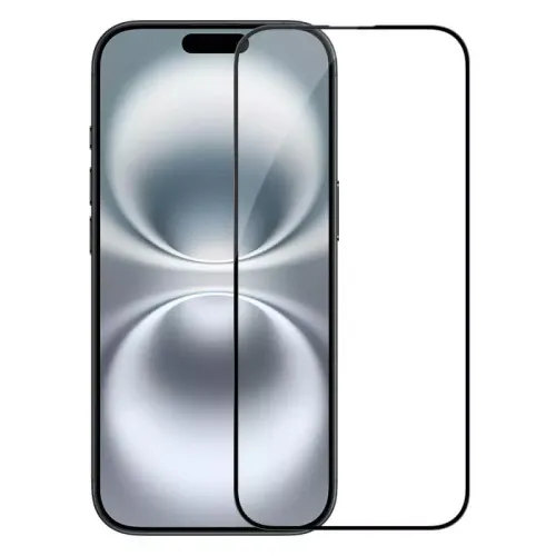 Zaštino staklo (glass) Nillkin 3D CP+Max za iPhone 16 6.1 crni.