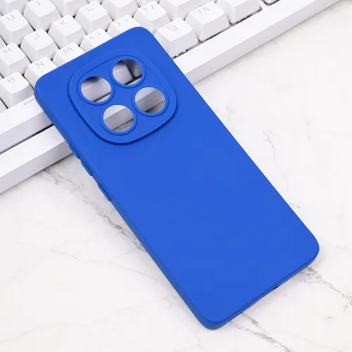 Futrola - maska Silikon Pro Camera za Xiaomi Redmi Note 14 Pro Plus 5G plava.