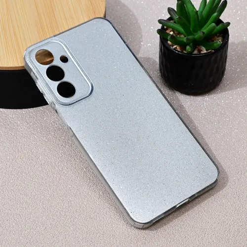 Futrola - maska Sparkle Dust za Samsung A165F Galaxy A16 5G srebrna.