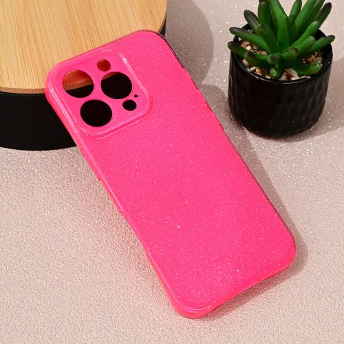 Futrola - maska Sparkle Dust za iPhone 16 Pro 6.3 pink.