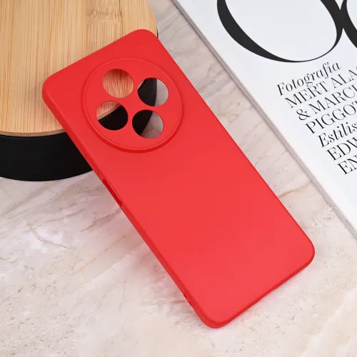 Futrola - maska Teracell Giulietta za Xiaomi Redmi 14C/Redmi A4 mat crvena.