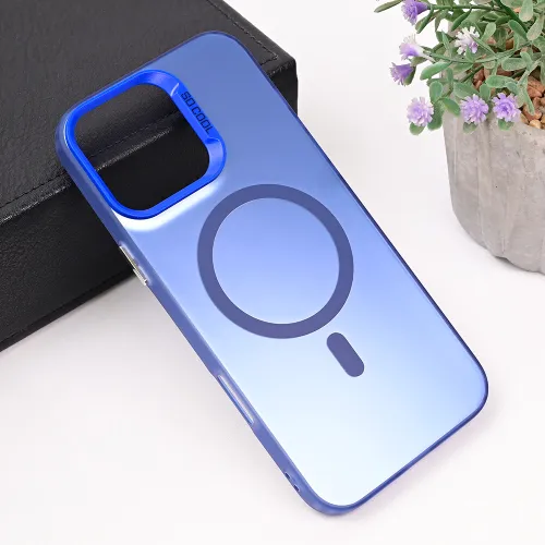 Futrola - maska Magsafe Clear za iPhone 16 Pro Max 6.9 plava.