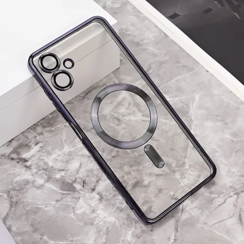 Futrola - maska Magsafe Lux za Samsung A065F Galaxy A06 crna.