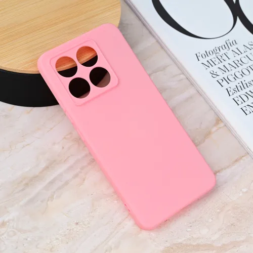 Futrola - maska Teracell Giulietta za Xiaomi 14T mat roze.