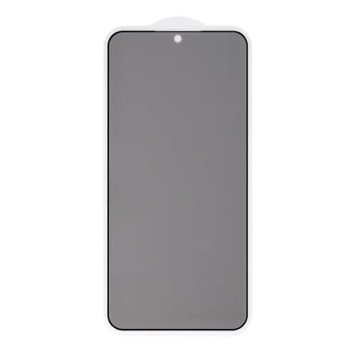 Zaštino staklo (glass) Privacy Teracell Titan 2.5D za Samsung S906B Galaxy S22 Plus/S916 Galaxy S23 Plus 5G crni (fingerprint unlock).