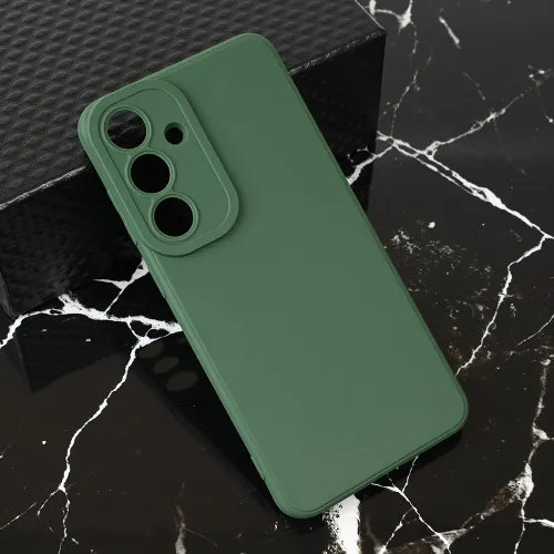 Futrola - maska Teracell Giulietta za Samsung S936 Galaxy S25 Plus mat zelena.