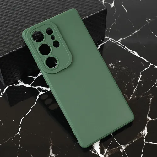 Futrola - maska Teracell Giulietta za Samsung S938 Galaxy S25 Ultra mat zelena.